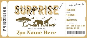Zoo Ticket Voucher - #168 GT: Zoo Ticket Voucher - #168 GT