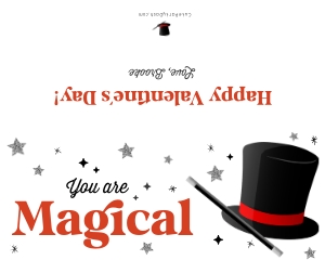 Magic Valentine Bag Topper: Magic Valentine Bag Topper