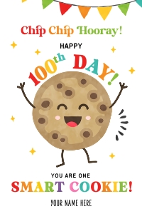 Happy 100th day Tag - TG135 design preview