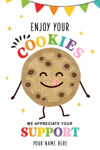 Enjoy your Cookies Tag - TG134: Enjoy your Cookies Tag - TG134