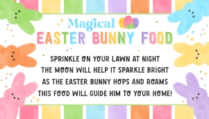 Magical Easter Bunny Food - TG411 design preview