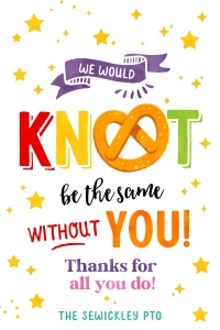 Knot be the Same - Staff Appreciation Treat Tag - TG148: Knot be the Same - Staff Appreciation Treat Tag - TG148