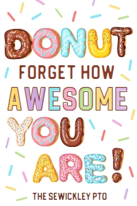 DONUT You Know Gift Tag - TG166: DONUT You Know Gift Tag - TG166