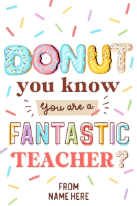 DONUT You Know Gift Tag - TG168 design preview
