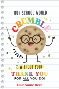 Crumble without You Cookies Tag - TG170: Crumble without You Cookies Tag - TG170
