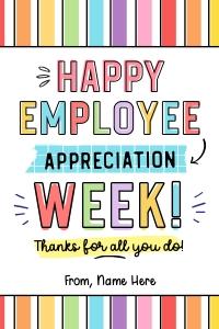 Employee Appreciation Tag - TG180 design preview