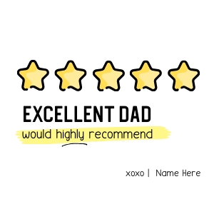 Father's Day Gift Tag - TG214: Father's Day Gift Tag - TG214