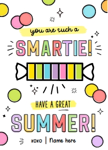 You're Such a SMARTIE Tag - TG216: You're Such a SMARTIE Tag - TG216