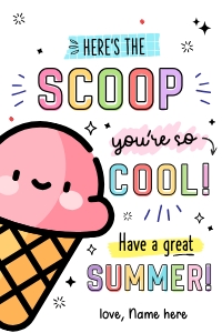 You are so Cool Gift Tag - TG221 design preview