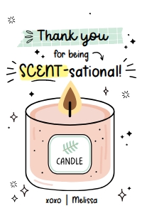Thank You for Being SCENT-Sational Tag - TG234: Thank You for Being SCENT-Sational Tag - TG234