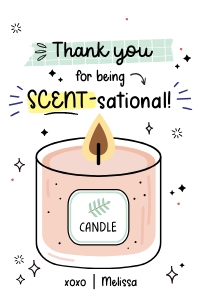 Thank You for Being SCENT-Sational Tag - TG234 design preview