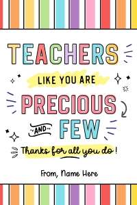 Teachers Thank You Tag - TG246 design preview