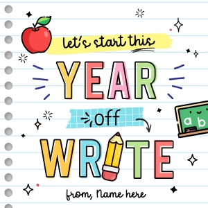 Start Off Write Tag - TG253 design preview