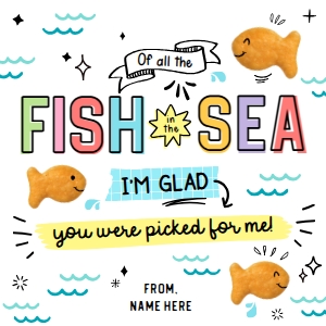 Of All The Fish in the Sea Tag - TG270: Of All The Fish in the Sea Tag - TG270