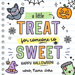 A Little Treat Tag - TG279 design preview