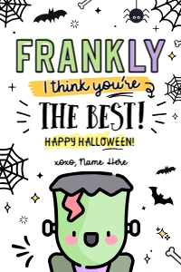 Frankenstein Halloween Tag - TG295: Frankenstein Halloween Tag - TG295