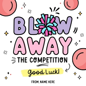 Blow Away The Competition Tag - TG299 design preview