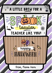 Spooktacular like you Gift Card Holder - X058 design preview