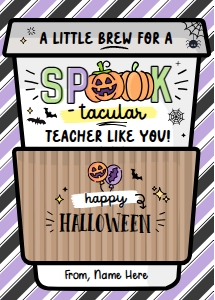 Spooktacular like you Gift Card Holder - X058: Spooktacular like you Gift Card Holder - X058