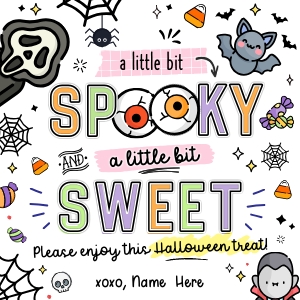 Spooky & Sweet Treat Tag - TG298 design preview