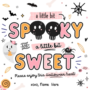 Spooky & Sweet Treat Tag - TG306 design preview