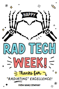 Rad Tech Week Tag - TG330 design preview