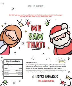 Christmas We saw That Chocolate Wrapper - CW340: Christmas We saw That Chocolate Wrapper - CW340