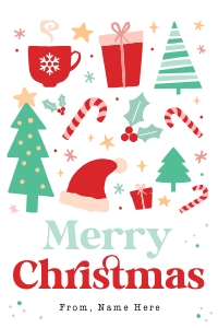 Christmas Tag - TG347: Christmas Tag - TG347