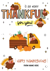 Thankful for you Gift Card Holder - X349 design preview