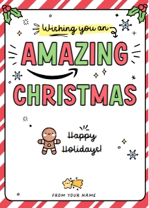 Amazing Christmas Gift Card Holder - X061: Amazing Christmas Gift Card Holder - X061