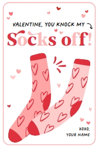 You Knock My Socks Off - TG374 design preview