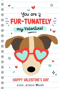 You're fur-tunately my Valentine tag - TG381 design preview