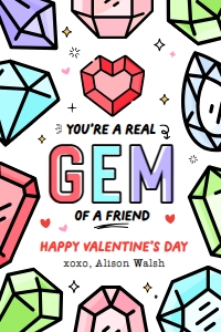 Real Gem of a Friend Tag - TG392 design preview