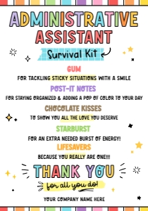 Administrative Assistant Survival Kit  - TG429: Administrative Assistant Survival Kit - TG429