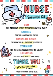 Nurse Survival Kit - TG436 design preview