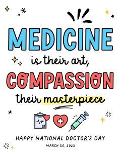 Doctor's Day Signs - SN439 design preview