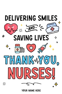 Nurses Week Tag - TG447 design preview