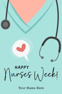 Nurses Week Gift Tag -TG449 design preview
