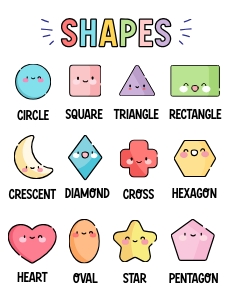 Shapes Poster FE - TR006 design preview