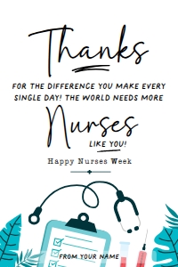 Nurse Appreciation Gift Tag - TG453: Nurse Appreciation Gift Tag - TG453