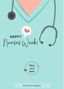 Nurses Gift Card Holder - X064 design preview