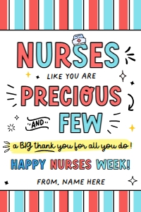 Nurses Thank You Tag - TG460 design preview