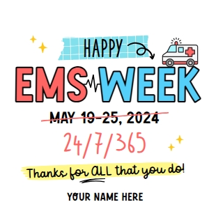 EMS Week Tag - TG473 design preview