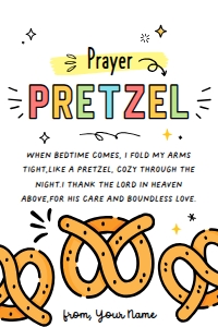 Pretzel Prayer Poem Tag -TG480 design preview