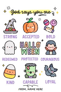 God Says... Halloween Tag - TG491: God Says... Halloween Tag - TG491