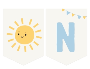 Little Sunshine High Chair Banner - #446 design preview