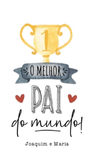 Melhor Pai do Mundo Tag - TG560: Tag Dia dos Pais Melhor Pai do Mundo Editável para Imprimir