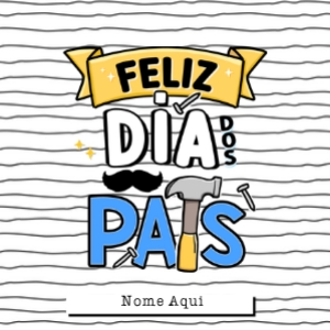 Feliz dia dos Pais Tag- TG565: Tag Feliz Dia dos Pais Ferramentas - Editável e Imprimível