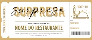 Voucher Jantar Surpresa - #173-1 GT design preview