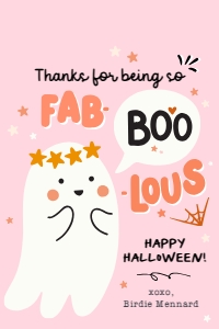 Fab-BOO-Lous Halloween Tag - TG582: Fab-BOO-Lous Halloween Tag - TG582